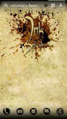 Play Ink Splash SOLO Launcher Theme Play Ink Splash SOLO Launcher Theme