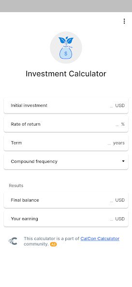 Play APK Investment Calculator  and enjoy Investment Calculator with UptoPlay 