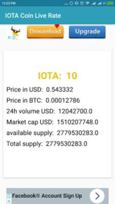 Play IOTA Coin Live Rate 