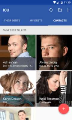 Play IOU - debt manager 