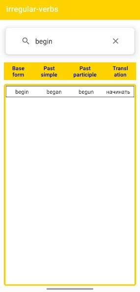 Play Irregular Verbs 