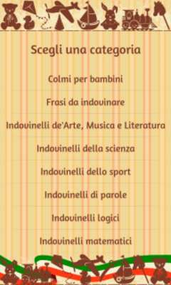 Play Italian Riddles for Kids 