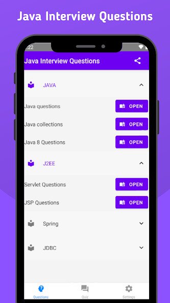Play APK Java Interview Questions  and enjoy Java Interview Questions with UptoPlay com.aviyehuda.interviewquestions