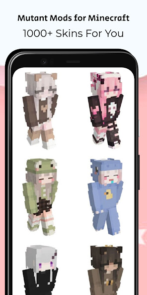 Play Kawaii Skins for Minecraft 