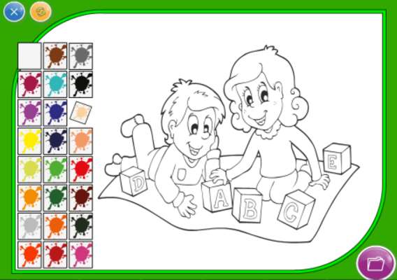 Play Kid Coloring Game Play Kid Coloring Game