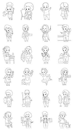 Play APK Kids Coloring ( Job )  and enjoy Kids Coloring ( Job ) with UptoPlay soo.coloring.eun.job
