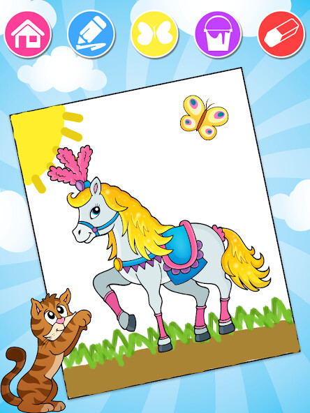 Play Kids Coloring Pages 1 