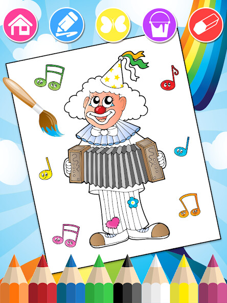 Play Kids Coloring Pages 1 