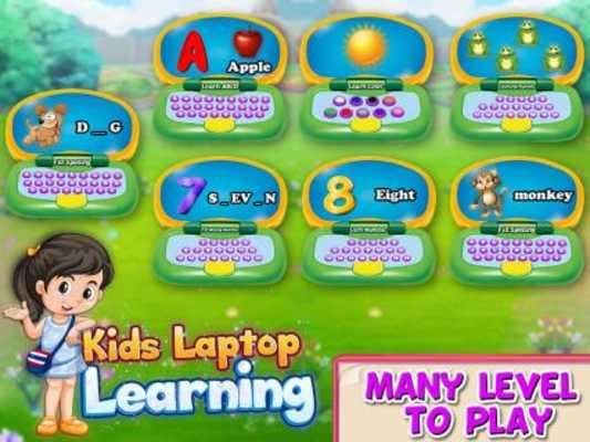 Play Kids Funny laptop Learning- Preschool Computer 