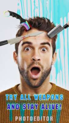 Play Knife Flip Photo Editor 