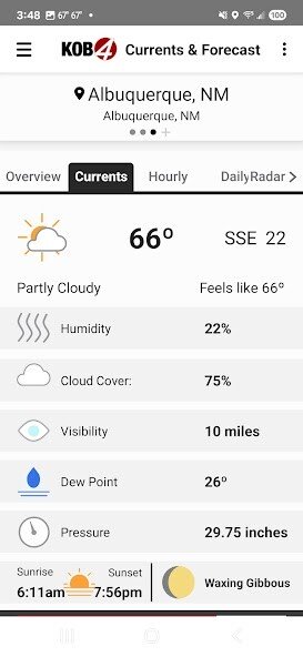 Play KOB 4 Weather New Mexico 