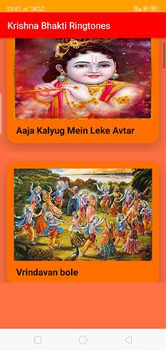Play APK Krishna Bhakti Ringtones  and enjoy Krishna Bhakti Ringtones with UptoPlay com.shriramapps.krishnabhaktiringtones