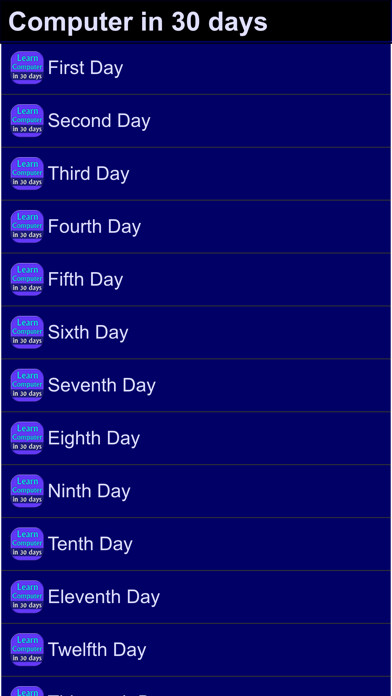Play Learn Computer In 30 Days 