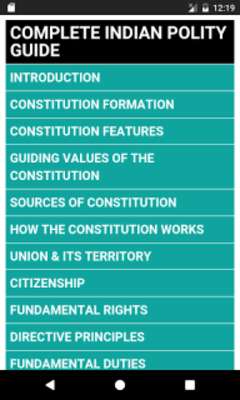 Play Learn Indian Polity (Politics) Complete Guide 