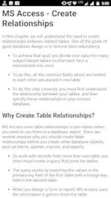 Play Learn MS Access Complete Guide (OFFLINE) 