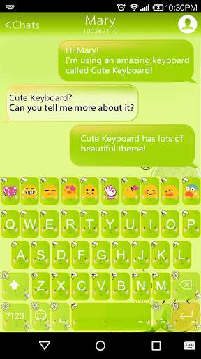 Play APK Lemon Drink Emoji Keyboard  and enjoy Lemon Drink Emoji Keyboard with UptoPlay com.kkkeyboard.emoji.keyboard.theme.LemonDrink