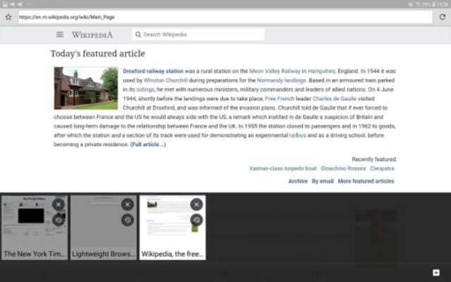 Play Lightweight Browser 