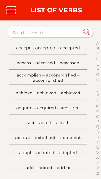 Play APK List of Verbs  and enjoy List of Verbs with UptoPlay 