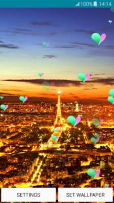 Play Live Wallpapers Romantic Paris 