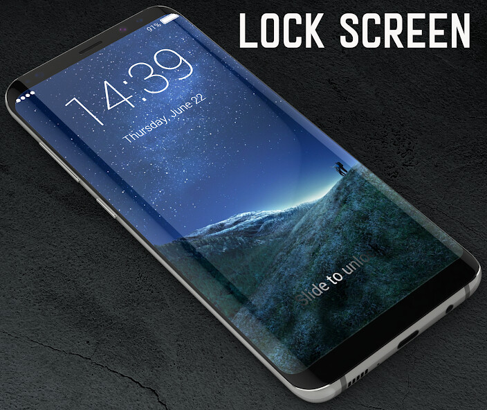 Play Lock Screen for Galaxy S8 