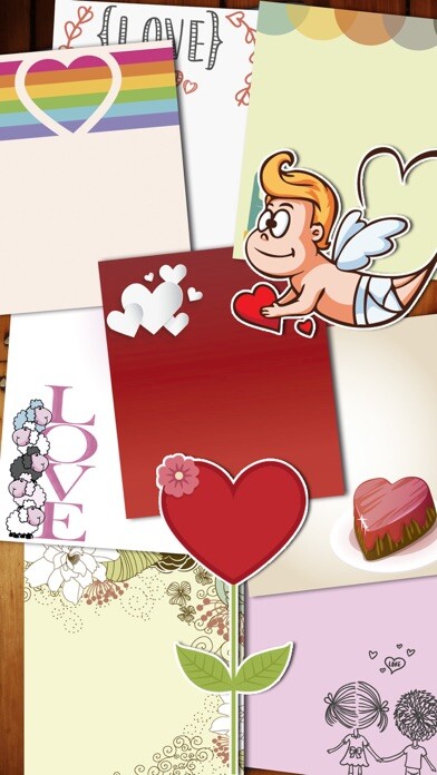 Play APK Love cards - Photo frames  and enjoy Love cards - Photo frames with UptoPlay com.baixauli.designlovecards