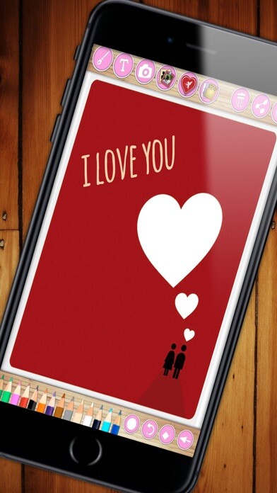 Play APK Love cards - Photo frames  and enjoy Love cards - Photo frames with UptoPlay com.baixauli.designlovecards