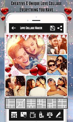 Play Love Collage Photo Editor : Photo Frame & Locket 