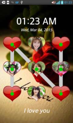 Play Love Pattern Lockscreen Pro 