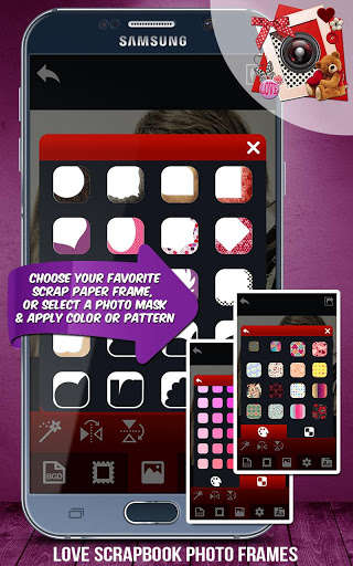 Play APK Love Scrap Book Photo Frames  and enjoy Love Scrap Book Photo Frames with UptoPlay com.LoveScrapbookPhotoFramesV