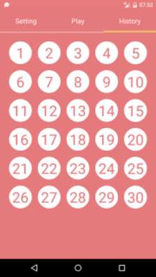 Play Lucky draw (Random number) 