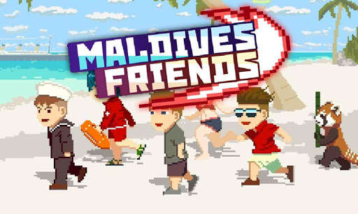 Play Maldives Friends : Pixel Flappy Fighter 