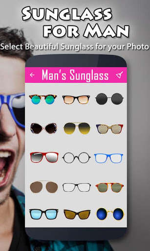 Play Man Sunglass Photo Editor 