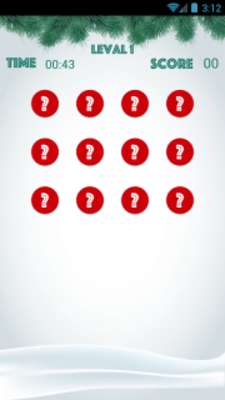Play X MAS matching - memory game 