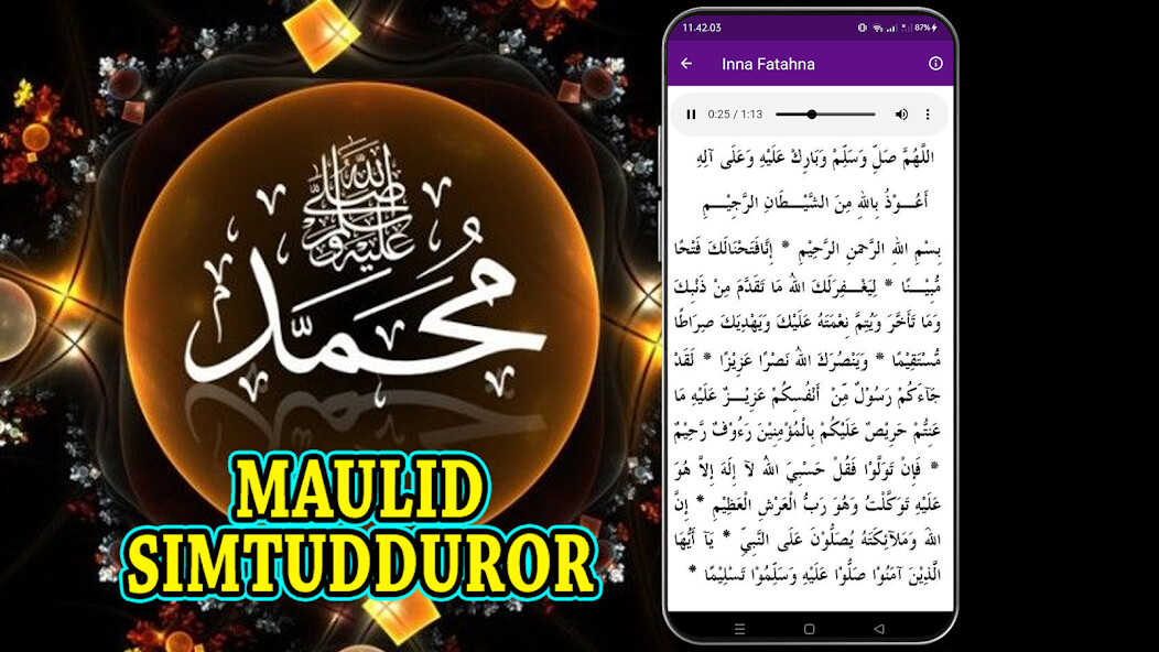 Play APK Maulid Simtudduror Lengkap  and enjoy Maulid Simtudduror Lengkap with UptoPlay com.Maulid.SimtuddurarLengkap