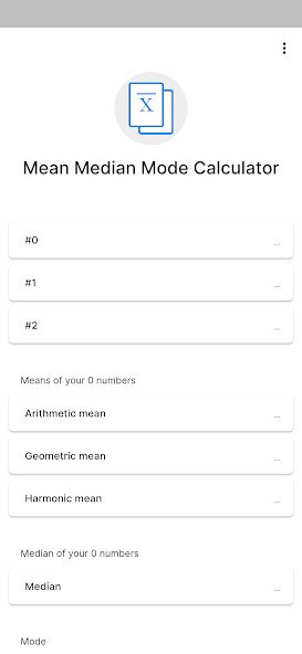 Play Mean Median Mode Calculator Play Mean Median Mode Calculator