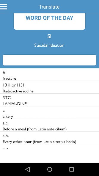 Play APK Medical Abbreviation Dictionary  and enjoy Medical Abbreviation Dictionary with UptoPlay com.alifinnovative.MedicalAbbreviationDictionary
