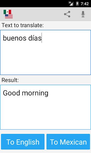 Play Mexican English Translator 