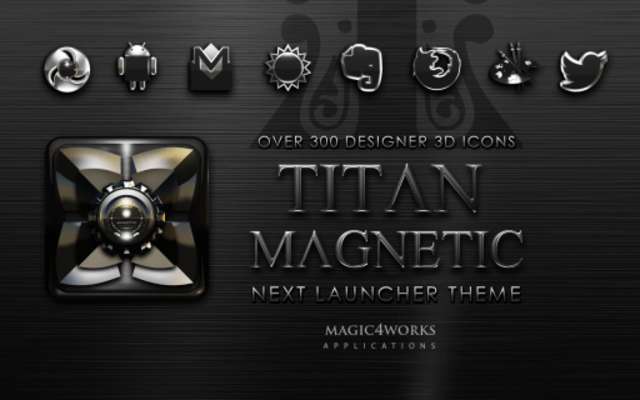 Play M Next Launcher theme 