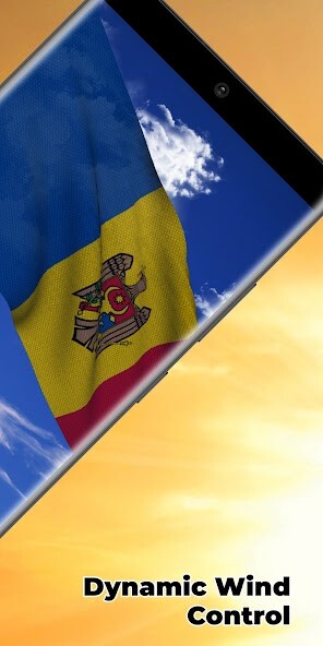 Play APK Moldova Flag Live Wallpaper  and enjoy Moldova Flag Live Wallpaper with UptoPlay com.app4joy.moldova_free