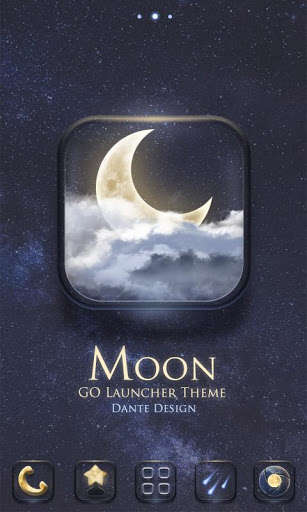 Play APK Moon GO Launcher Theme  and enjoy Moon GO Launcher Theme with UptoPlay com.gau.go.launcherex