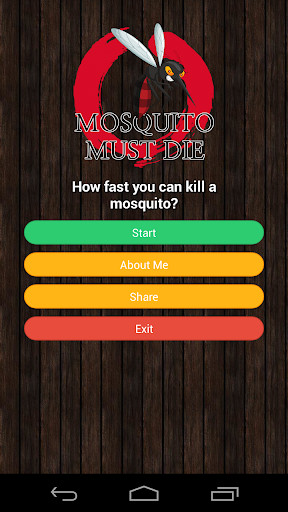 Play Mosquito Must Die 