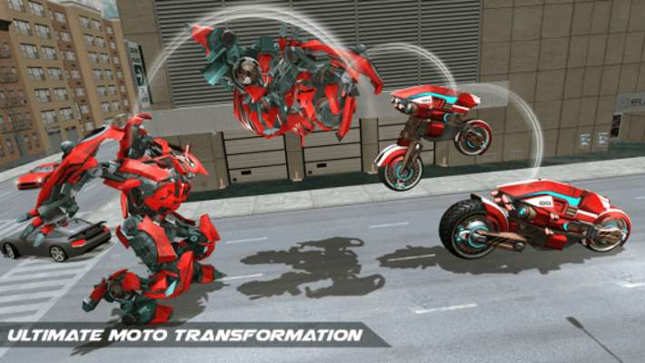 Play Moto Robot Transform Game 