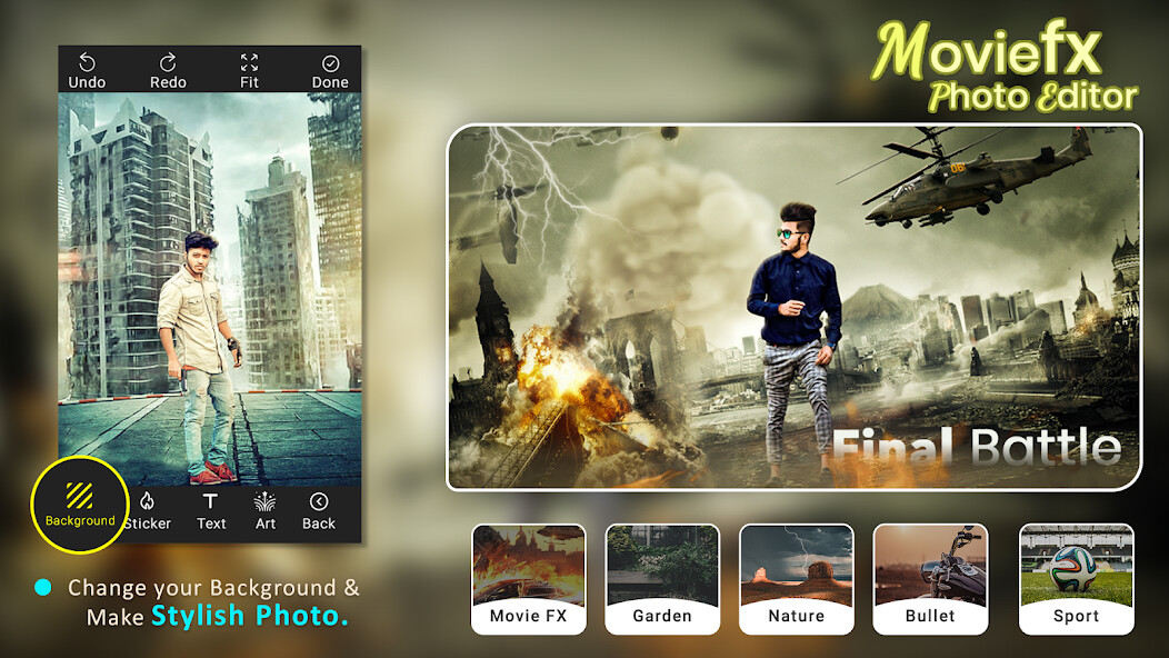 Play Movie FX Photo Editor 