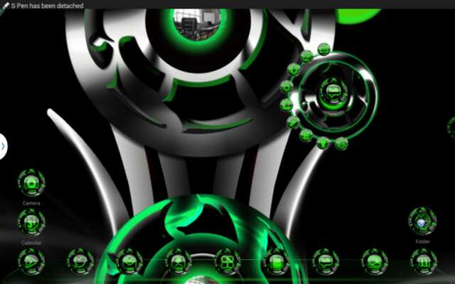 Play Next 3D Theme Green Twister 