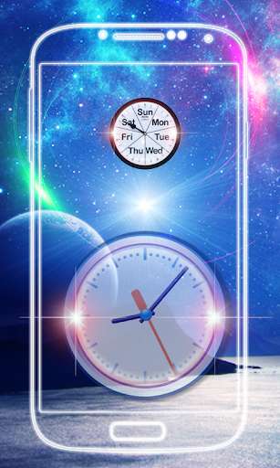 Play Night Clock Live Wallpaper 