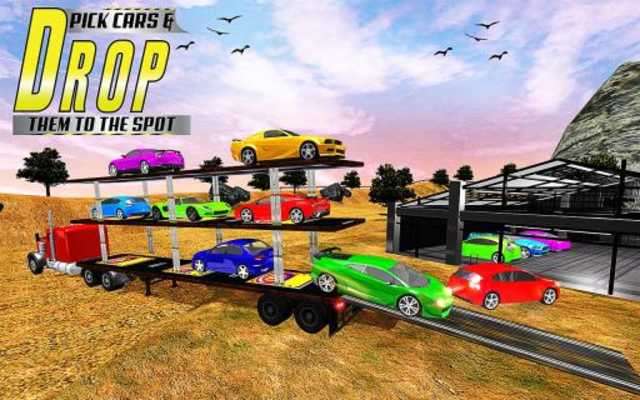 Play Offroad Car Transport Trailer Sim: Transport Games 