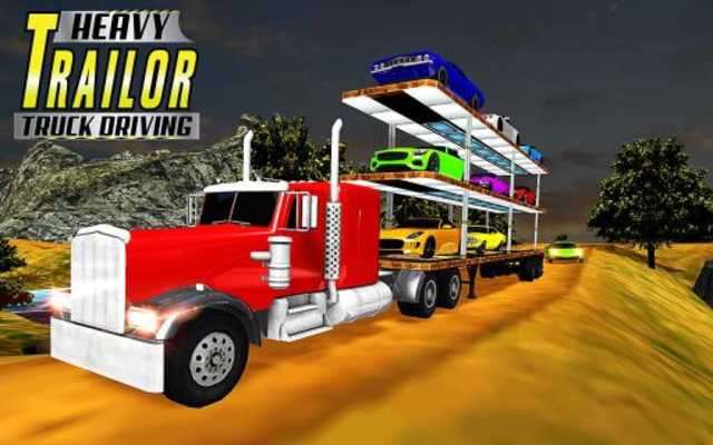 Play Offroad Car Transport Trailer Sim: Transport Games 