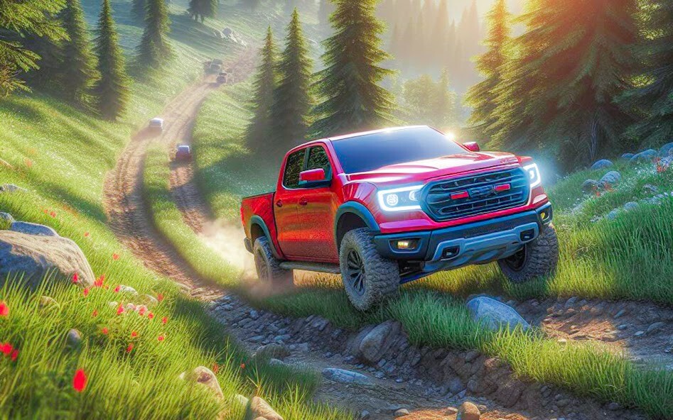 Play APK Offroad Pickup Truck Simulator  and enjoy Offroad Pickup Truck Simulator with UptoPlay com.OppanaGames.PickupTruckSim