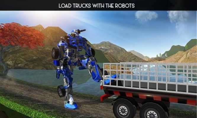 Play OffRoad Robot Transport Truck 