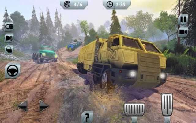 Play Offroad Trucker 4x4 Simulator: Muddy Driving 